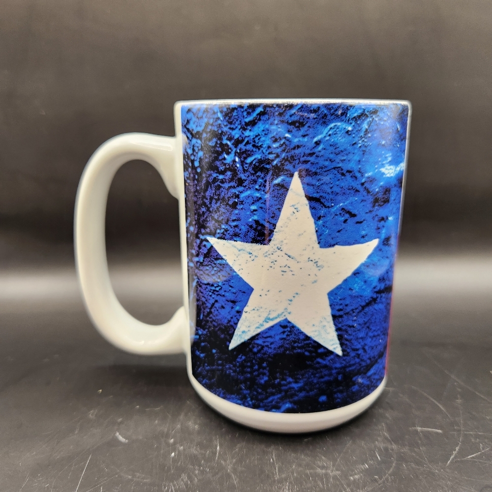Ceramic Texas Flag Red, White & Blue Coffee/Tea Mug - Picture 1 of 8